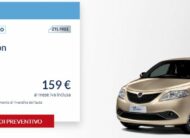 LANCIA Ypsilon 1.0 SILVER Hybrid €. 159 al mese con NOLEGGIO CHIARO LEASYS