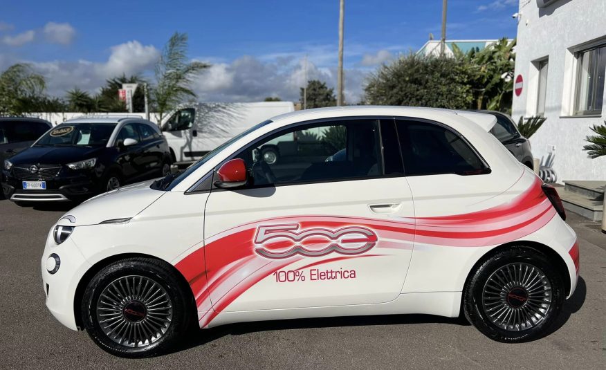 FIAT 500E LA NUOVA 500 RED ELETTRICA