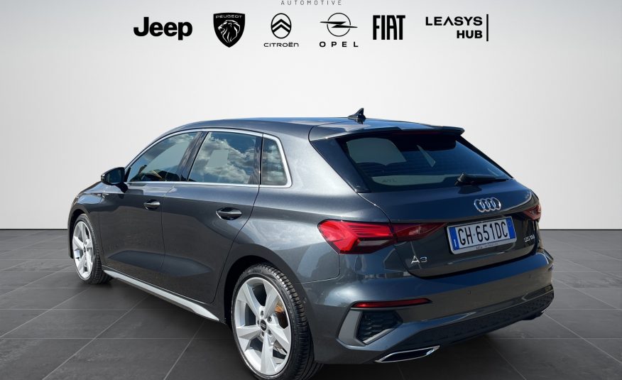 AUDI A3 SPORTBACK 35 TDI 2.0 150 CV S TRONIC  S LINE EDITION