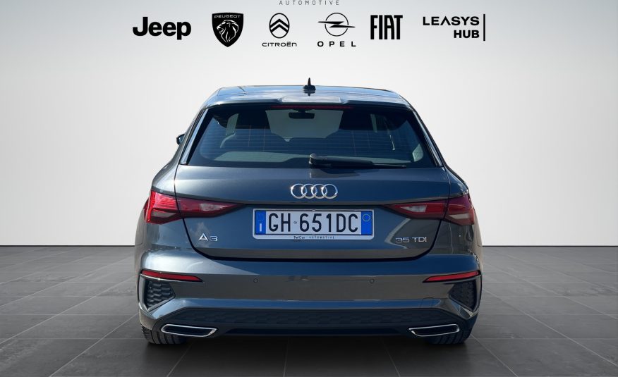 AUDI A3 SPORTBACK 35 TDI 2.0 150 CV S TRONIC  S LINE EDITION